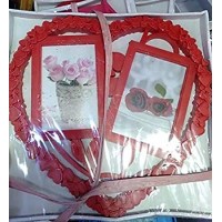 OkaeYa Heart Shape Photo Frame for Couple 1